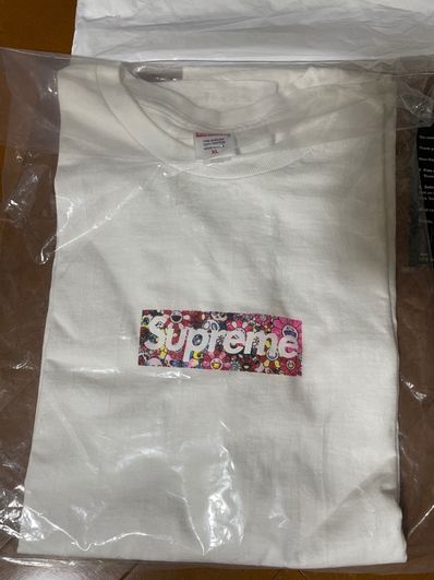 Supreme COVID-19 Relief Box Logo Tee "White"