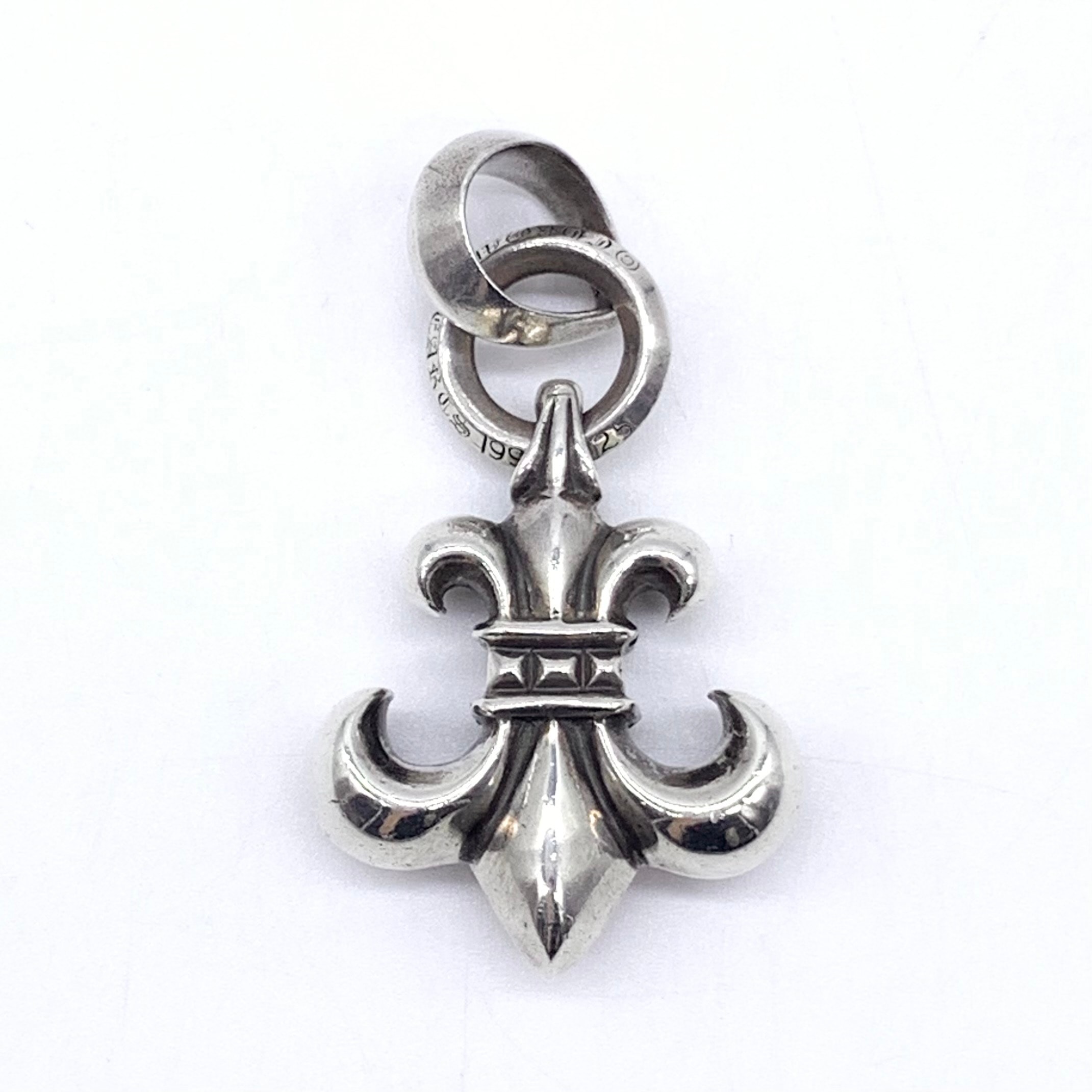 Chrome Hearts BS Fleur Pendant with Bale "Silver"