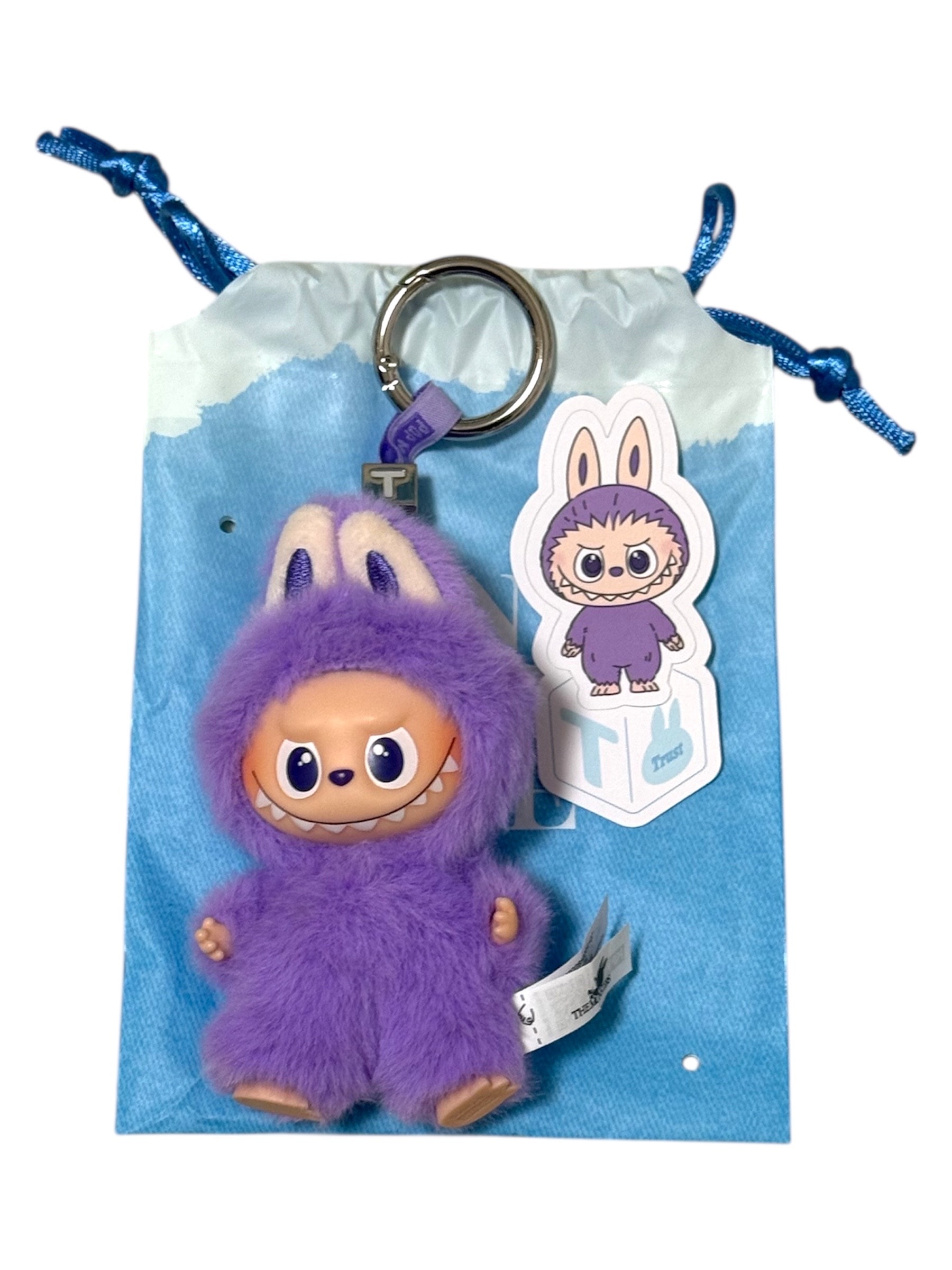 POP MART THE MONSTERS (LABUBU) Pin for Love Series-Vinyl Plush Pendant (N-Z) T