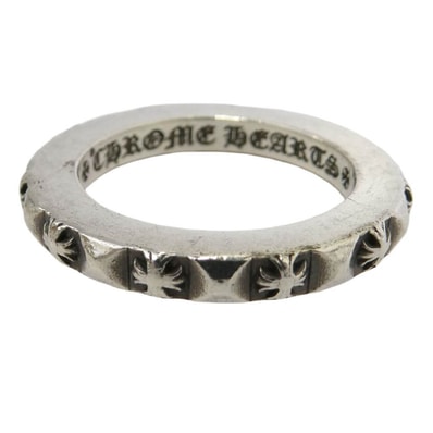 CHROME HEARTS クロムハーツ(原本無) TFP PNK PLS トゥルーファッキンパンク プラスパンク リング シルバー系 約9号【中古】