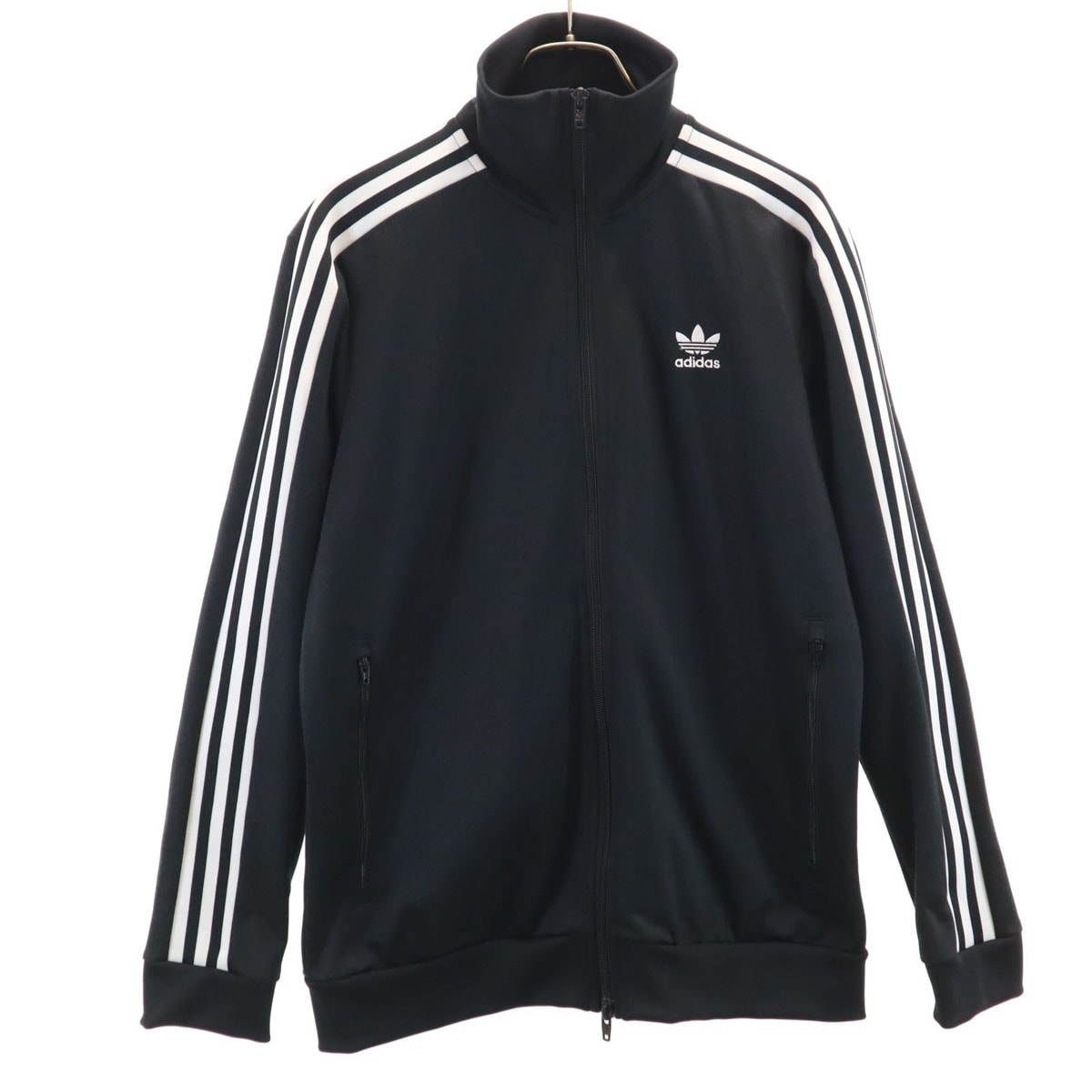 adidas Originals アディダスオリジナルス トレフォイルロゴ ベッケンバウアー トラックジャケット M ブラック ジャージ