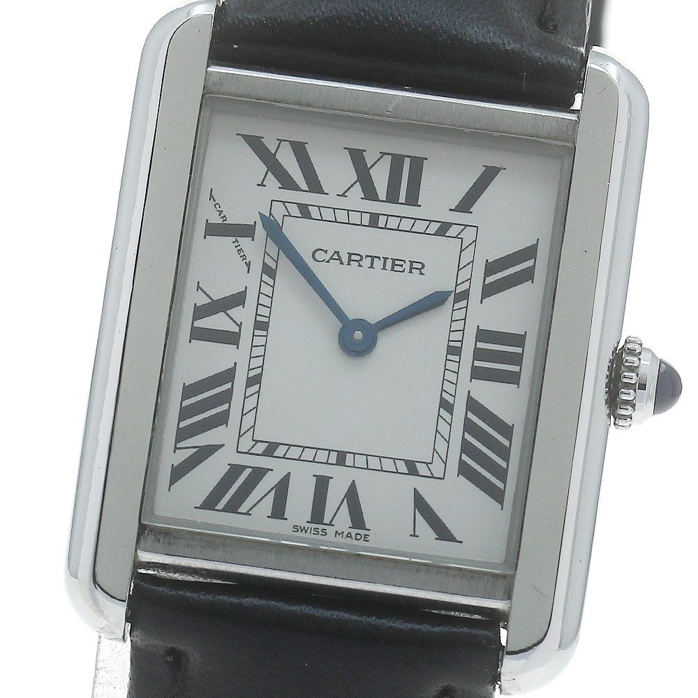 ★保 カルティエ タンクソロSM  W5200005 レディース 【中古】