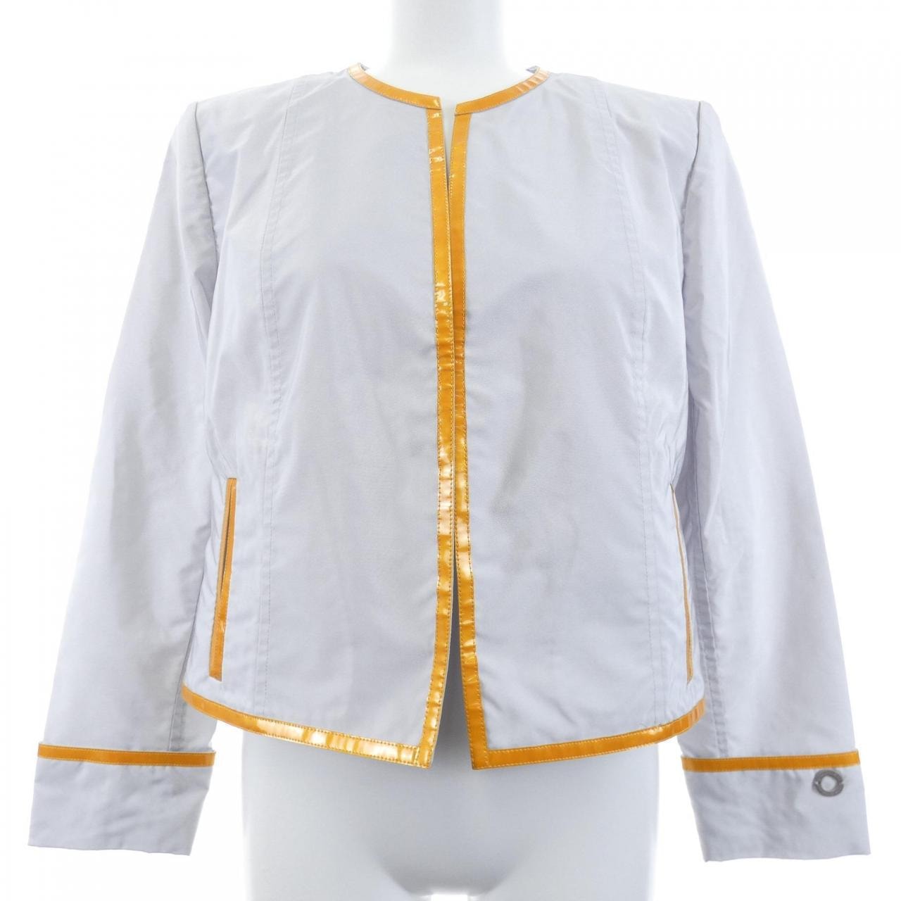 【ヴィンテージ】シャネル CHANEL P15440V08307 00T ノーカラージャケット