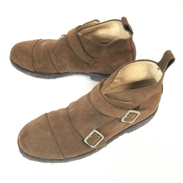 クレープソール/スエード本革/チャッカブーツ【25.0程度/茶/BROWN】Church's チャーチ?/メーカー不詳◆WB93-3