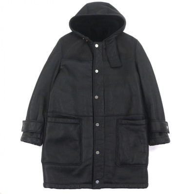 極美品 ダンヒル ムートンコート ブラック メンズ XS