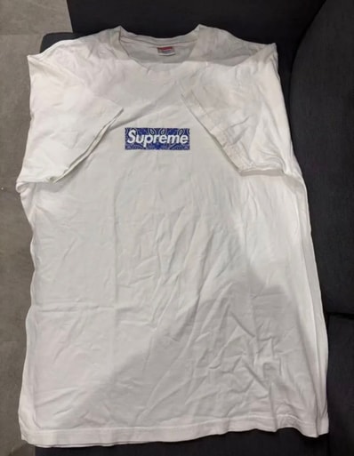 Supreme Bandana Box Logo Tee "White"