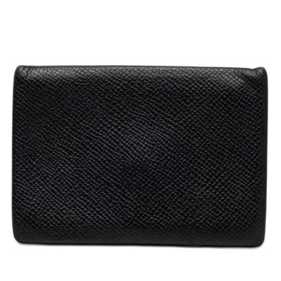 エルメス カルヴィデュオ 名刺入れ 小銭入れ ブラック ヴォーエプソン レディース HERMES 【中古】
