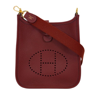 HERMES エルメス ショルダーバッグ エヴリン(エブリン) 16 TPM ルージュアッシュ トリヨンクレマンス ゴールド金具 G刻印 新品
