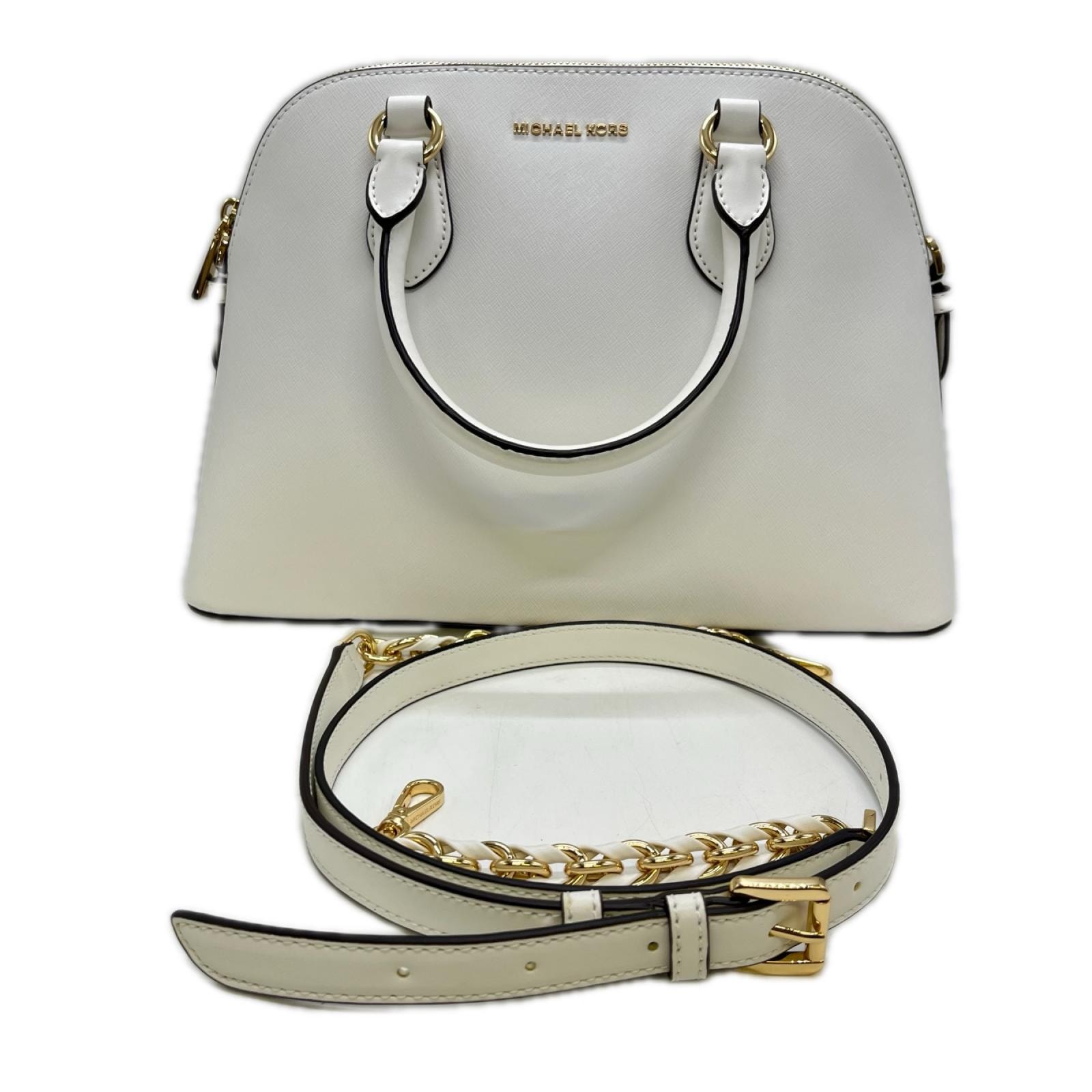 MICHAEL KORS マイケルコース Veronica ミディアム サッチェル 30S3G6VS2L ホワイト