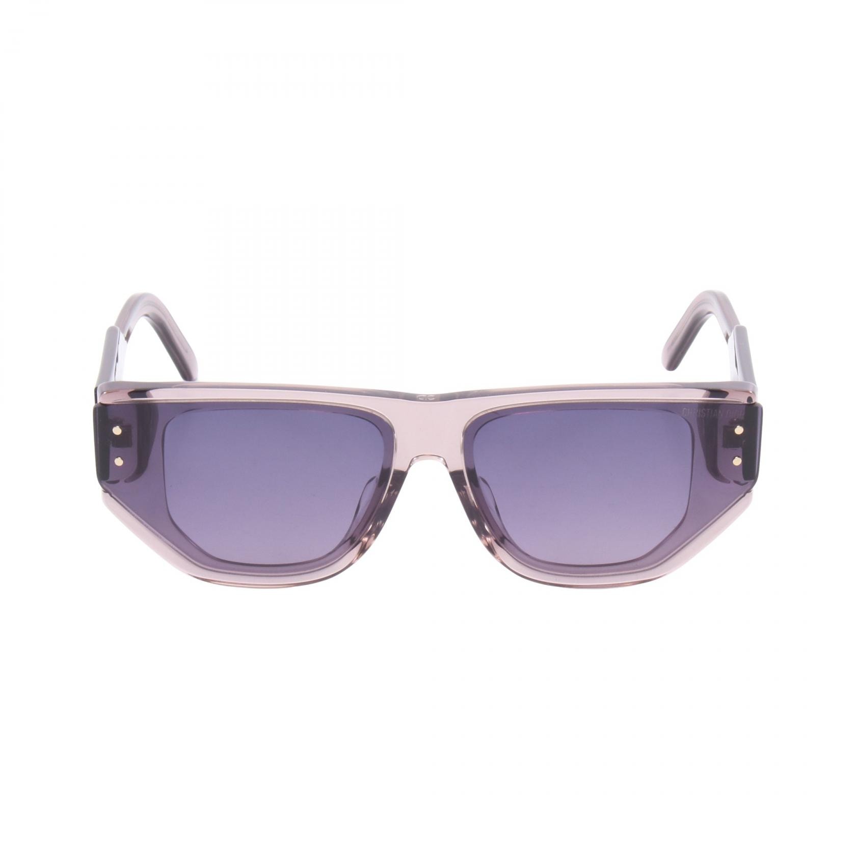 ディオール Dior DiorSignature グラデーションレンズ サングラス 衣料品 プラスチック レディース パープル系 【中古】