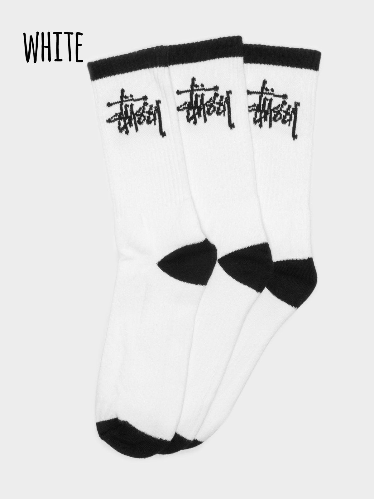 【新品未使用】海外限定! STUSSY 靴下3足 セット ソックス