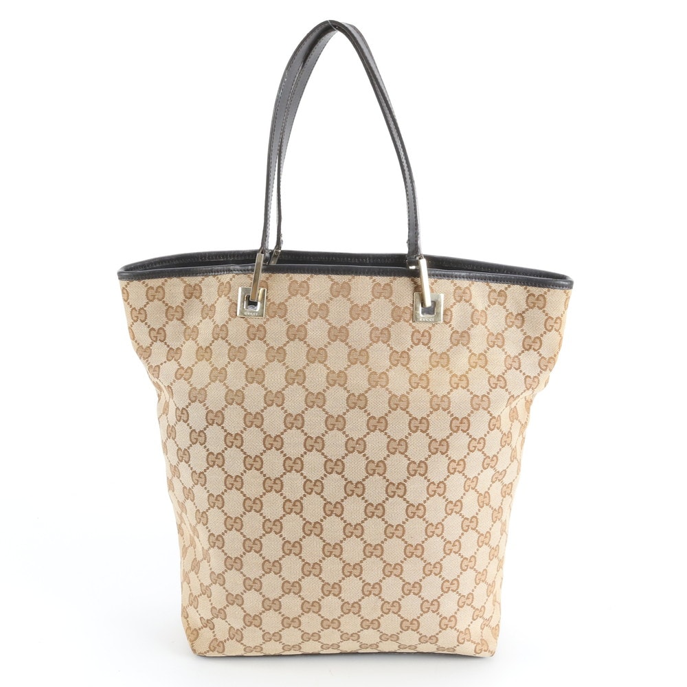 ■美品 グッチ GGキャンバス 002 1098 トート バッグ