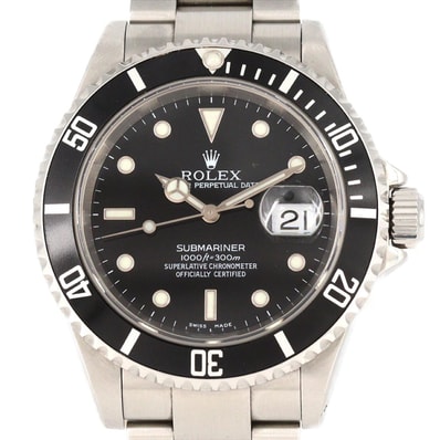 【ノーメンテナンス還元価格】ロレックス サブマリーナーデイト 16610 SS 自動巻 K番