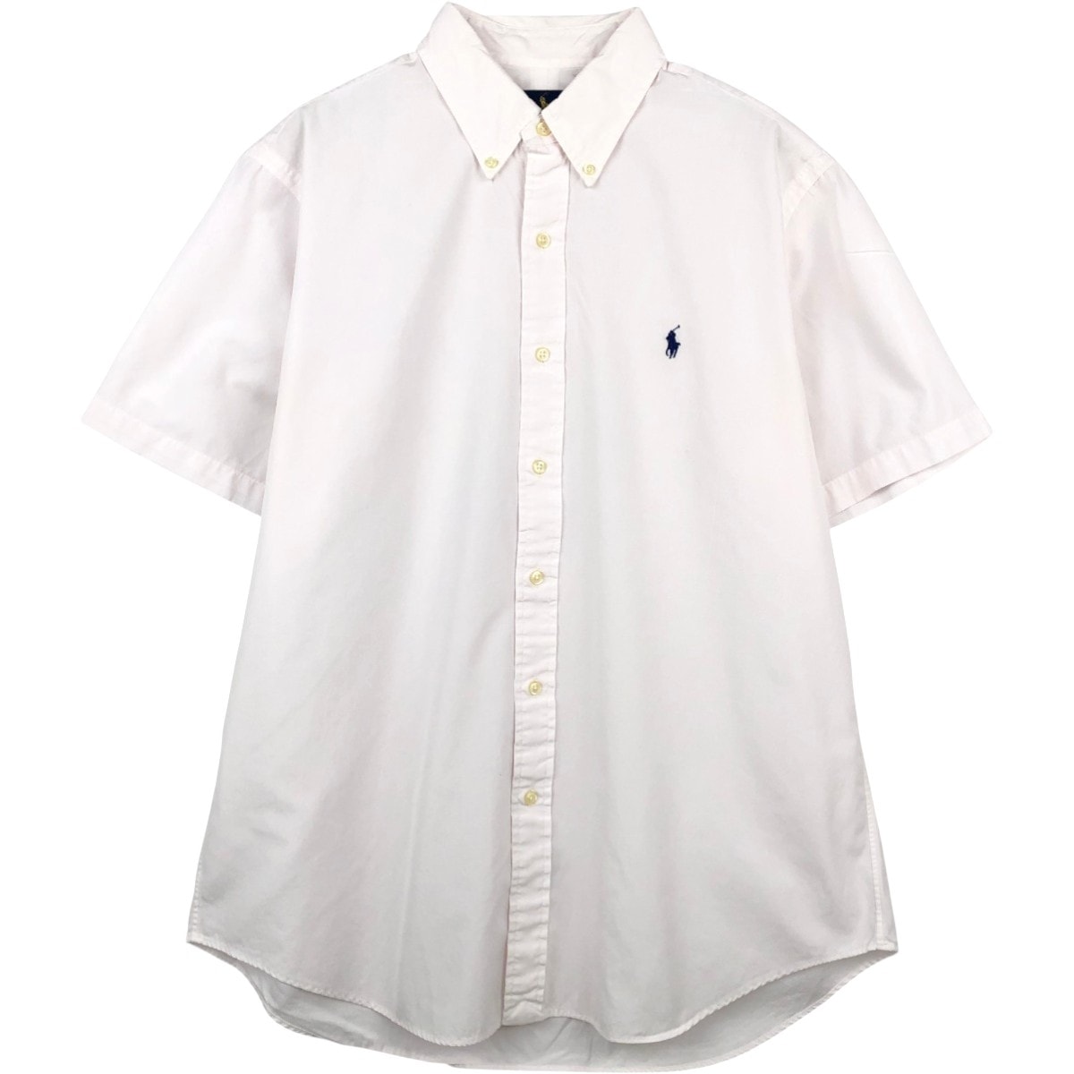 古着 ラルフローレン Ralph Lauren 半袖 ボタンダウンシャツ メンズL相当/eaa668630