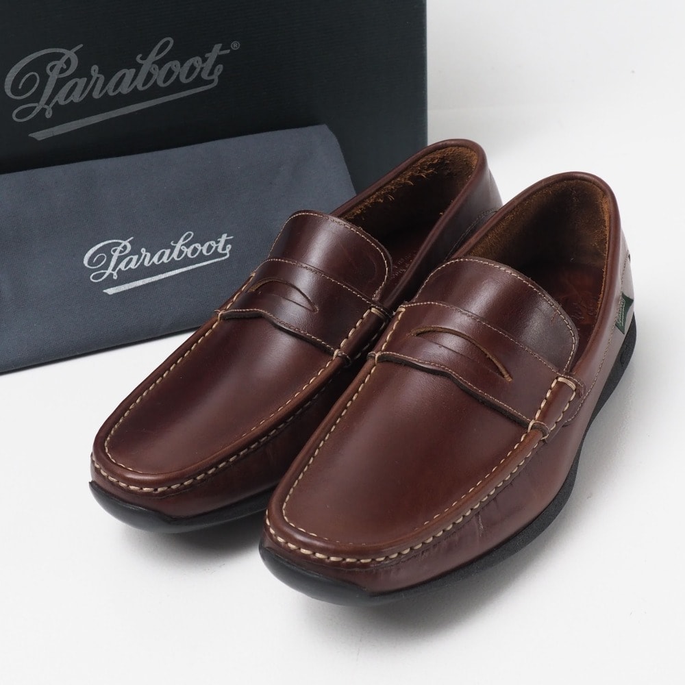 ■美品■Paraboot パラブーツ ローファー サイズ6 1/2 レザー 靴 ブランド古着【中古】20261019/RB1308