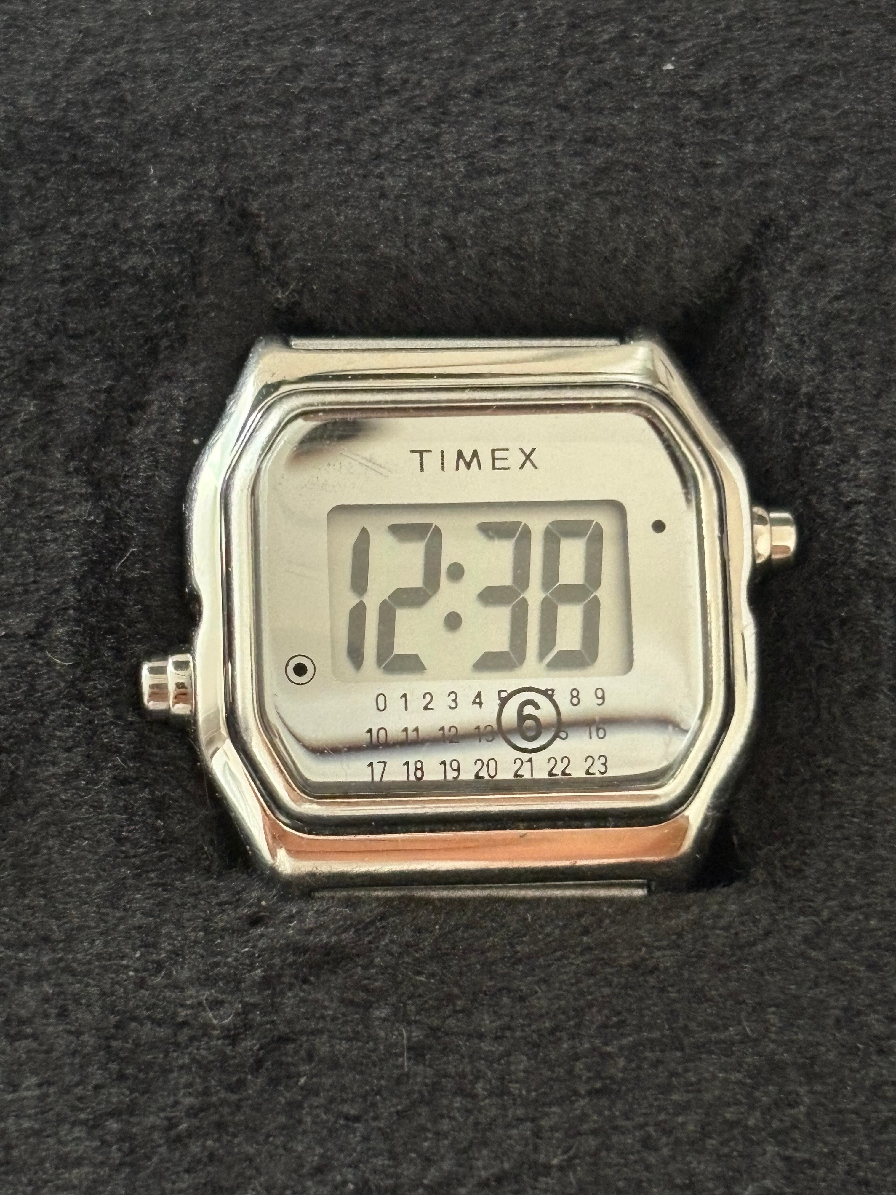 TIMEX x MM6 Maison Margiela T80 Ring Watch "Silver"