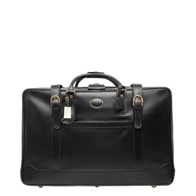 グッチ ボストンバッグ スーツケース ブラック レザー レディース GUCCI 【中古】