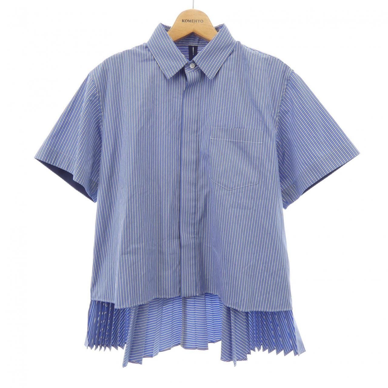 D (傷や汚れあり)】Sacai サカイ 半袖シャツ 25SS 25-03727M Plaid