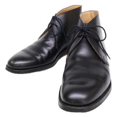 クロケット&ジョーンズ 1645 12 CHERTSEY チャートシー 224ラスト レザー チャッカブーツ 7 1/2E