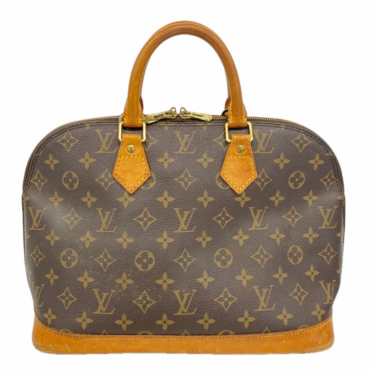 【6dc2373】ルイヴィトン ハンドバッグ モノグラム アルマ M51130 ブラウン【中古】レディース