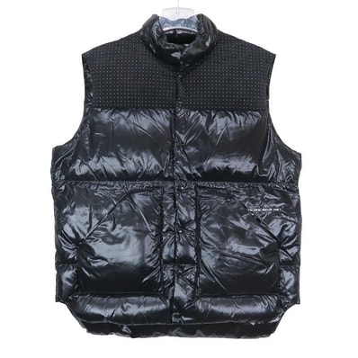 MONCLER GENIUS モンクレール ジーニアス x Fragment Design フラグメント デザイン STEEN GILET VEST ダウン ベスト ブラック トップス サイズ1