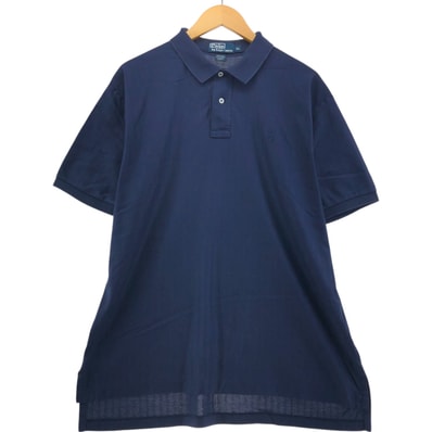 古着 ラルフローレン Ralph Lauren POLO by Ralph Lauren ヘリンボーン 半袖 ポロシャツ メンズXL相当/eaa557432