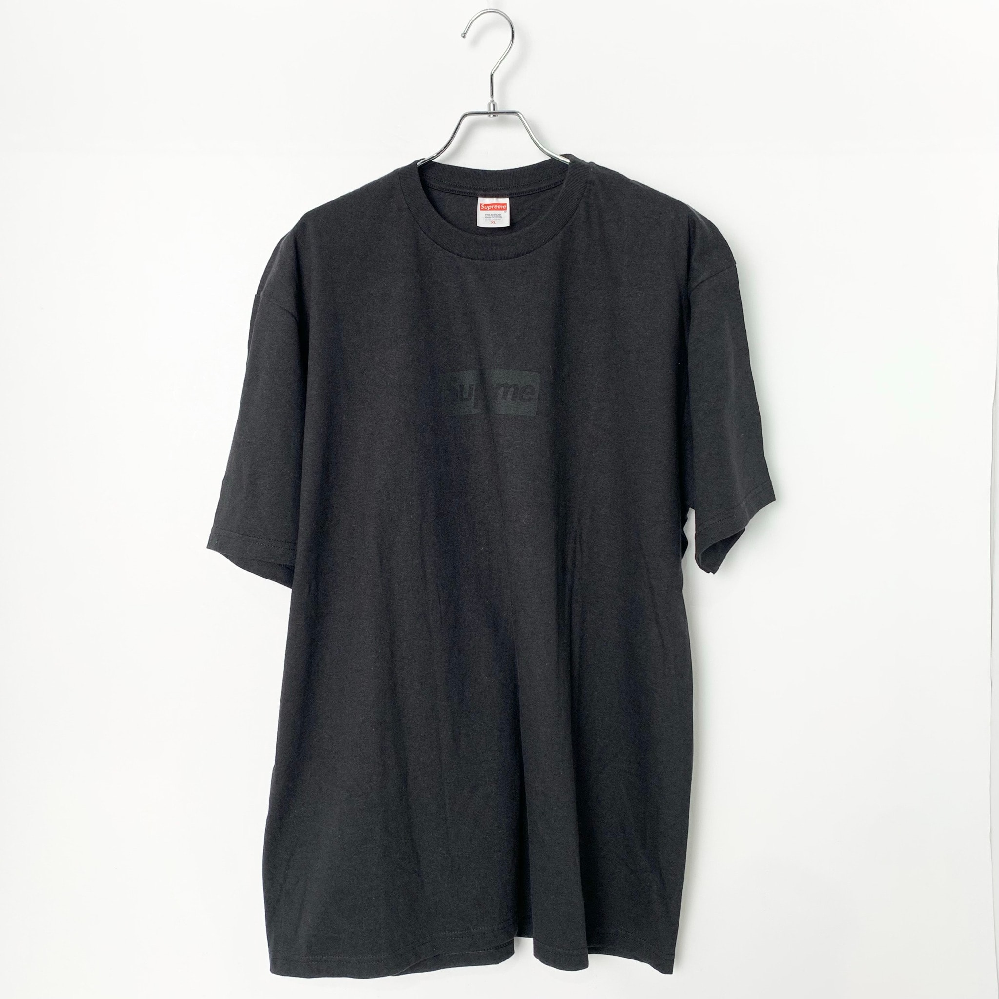 Supreme Tonal Box Logo Tee "Black"