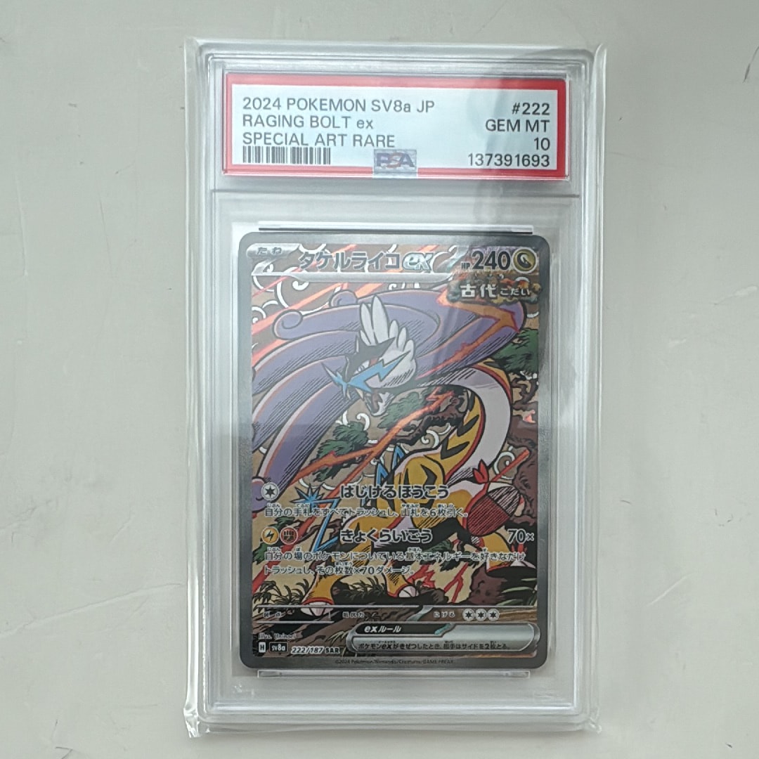 タケルライコex SAR [SV8a 222/187](ハイクラスパック「テラスタルフェスex」)