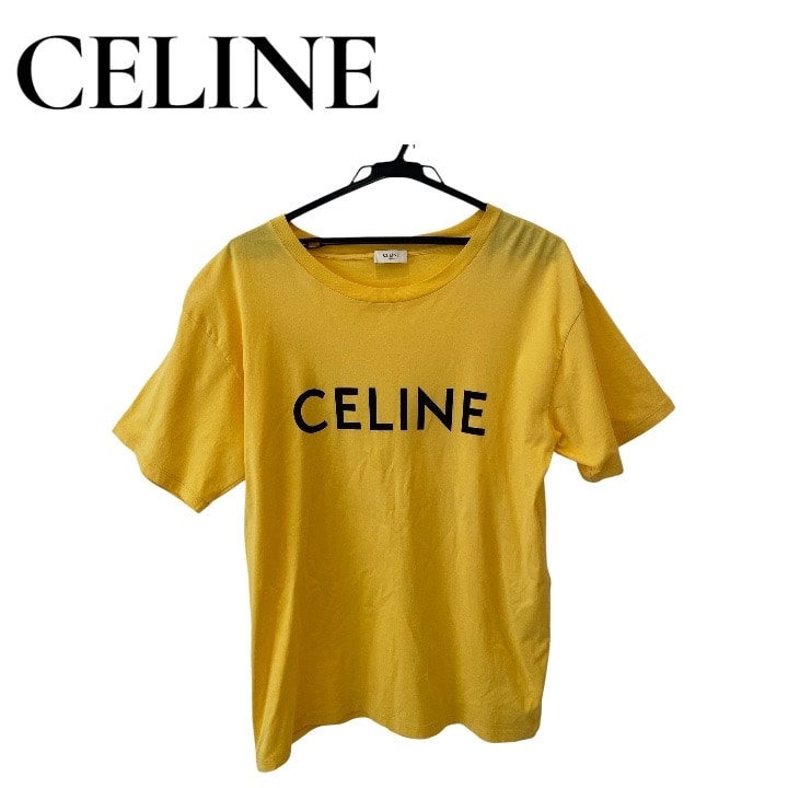 セリーヌ メンズ トリオンフ ルーズTシャツ / コットンジャージー