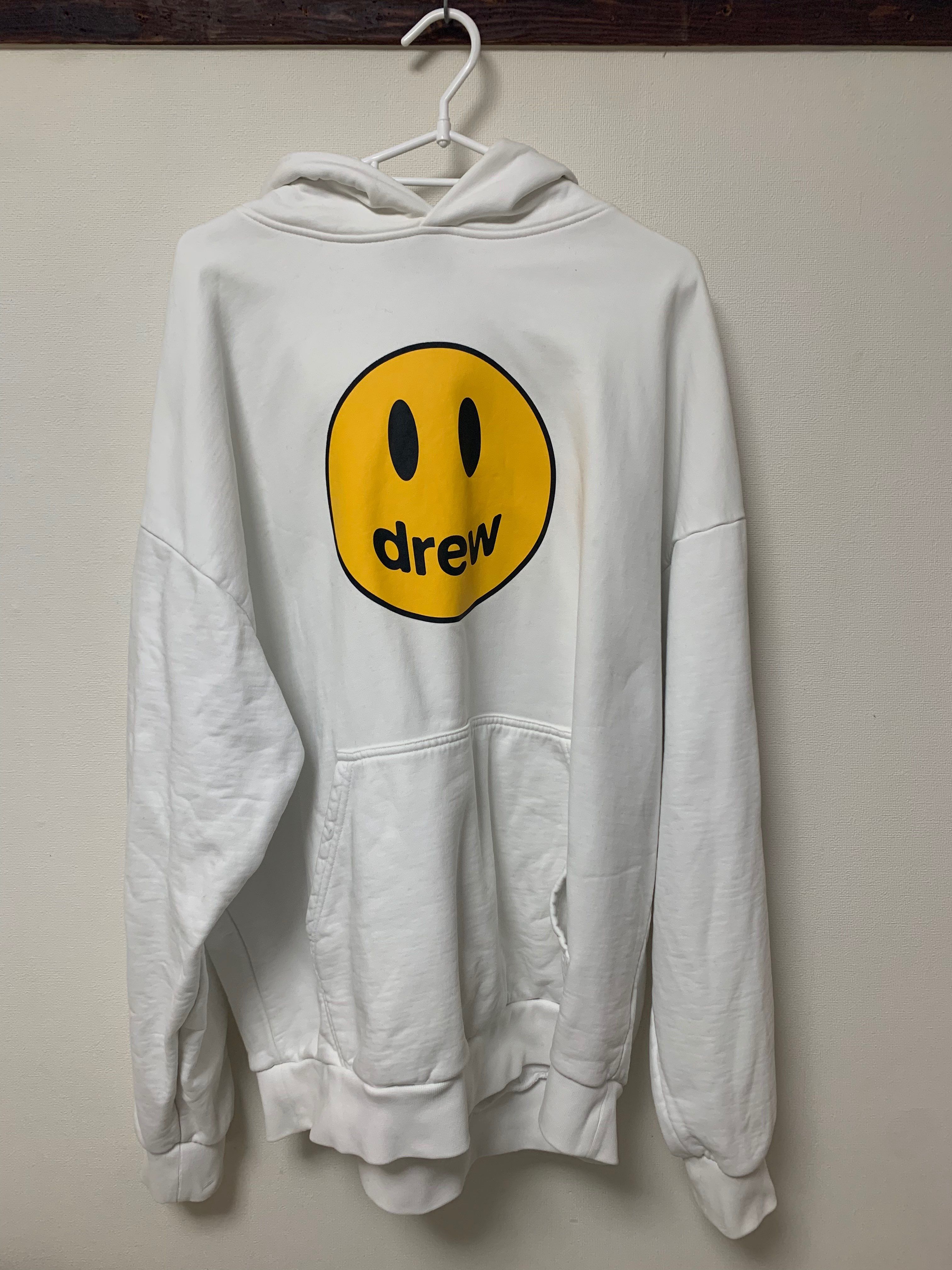 drew house mascot deconstructed hoodie "Off White"