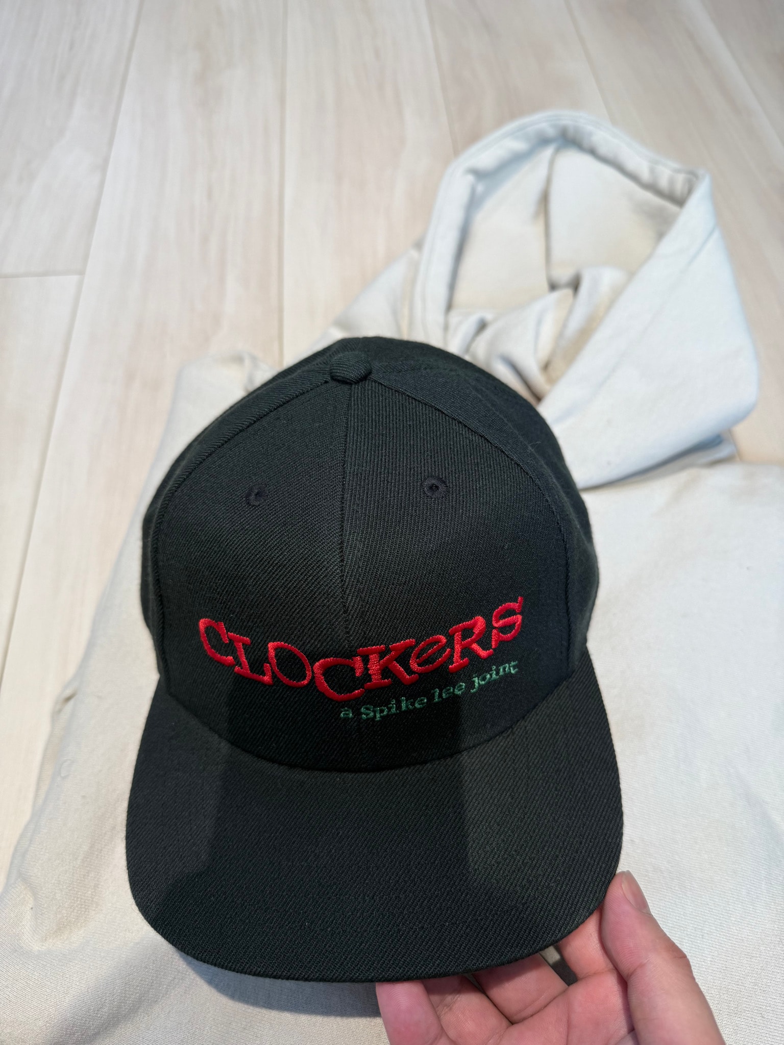 Supreme x 40 Acres Clockers 6-Panel "Black"