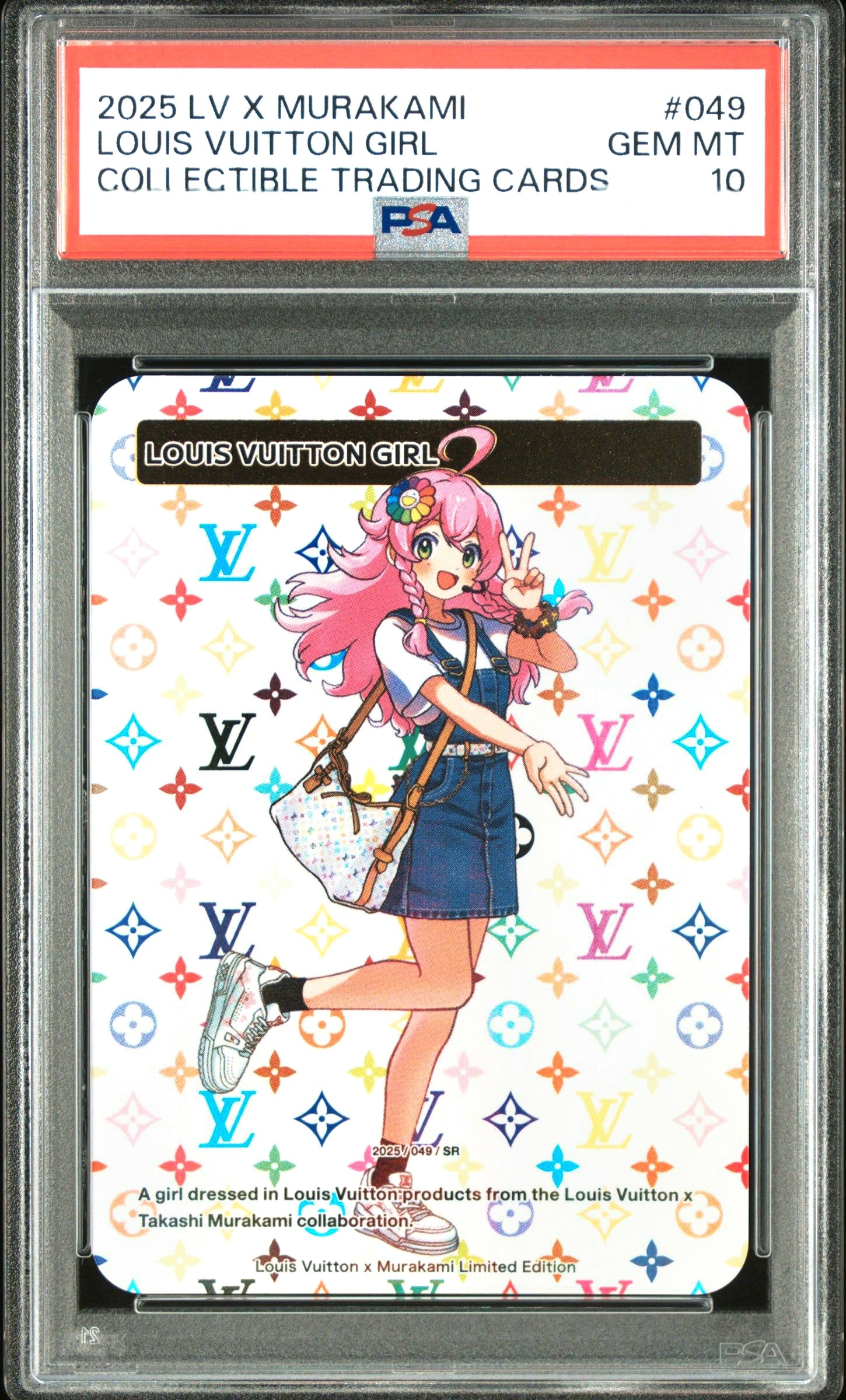 PSA10】ルイヴィトンガール SR [2025 / 049](ルイヴィトン x