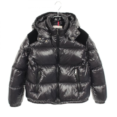 モンクレール MONCLER CHOUELLE キッズ ダウンジャケット 衣料品 アウター ナイロン レディース ブラック系 1A53P10 【中古】