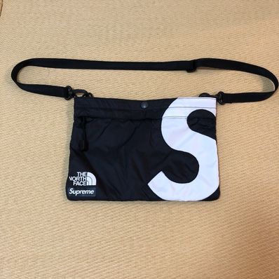 Supreme x The North Face S Logo Shoulder Bag "Black"