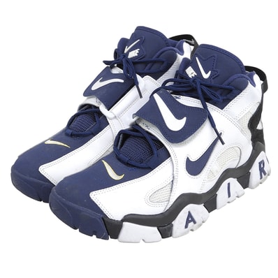ナイキ Air Barrage Mid シューズ メンズ ホワイト/ネイビー/ブラック 28.5cm AT7847ー101 10.5(US)