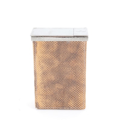 グッチ シガレットケース リザード レザー