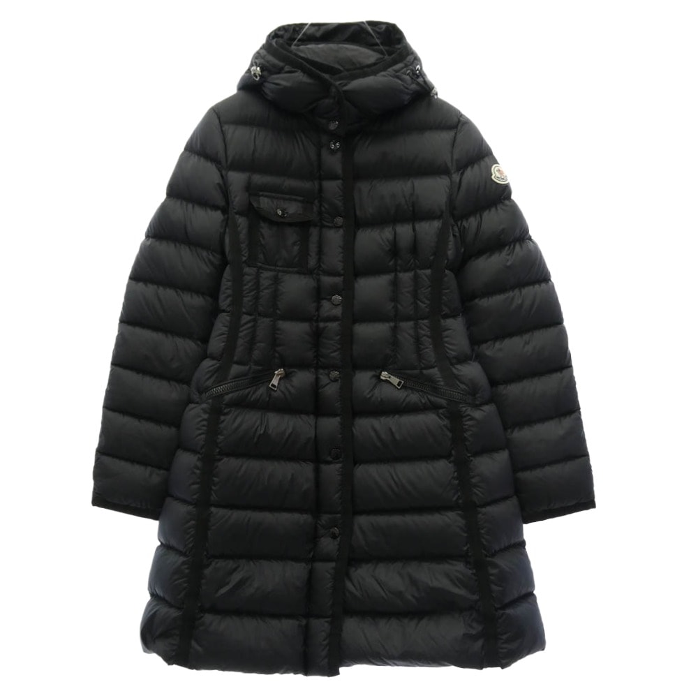 MONCLER モンクレール 19AW E20934930005 53048 HERMINE エルミンヌ ロング ダウン コート ジャケット ブラック系【中古】