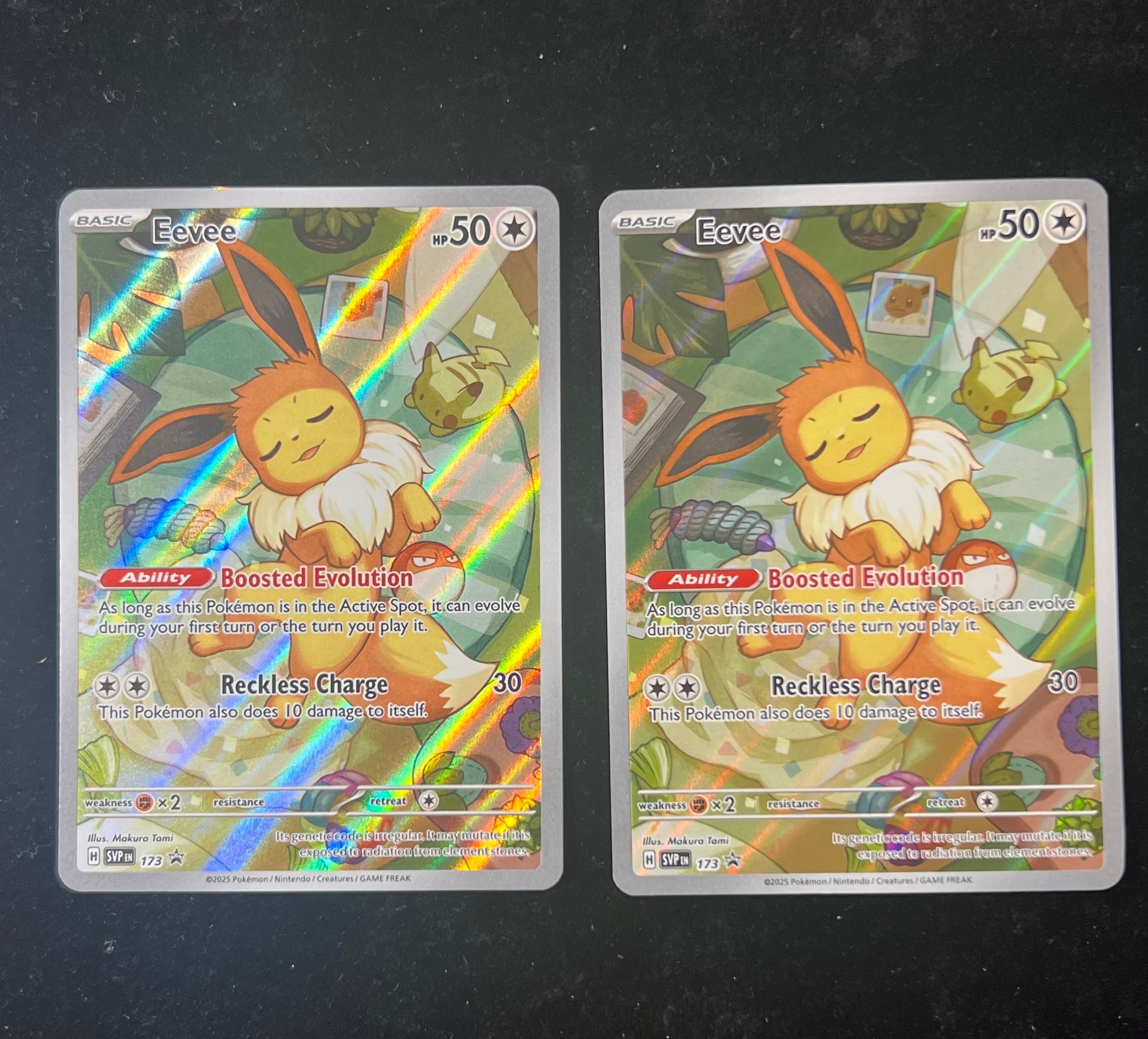 イーブイ P [SVP EN 173]【英語版】(スカーレット&バイオレット「プリズマティックエボリューションズ エリートトレーナボックス」)