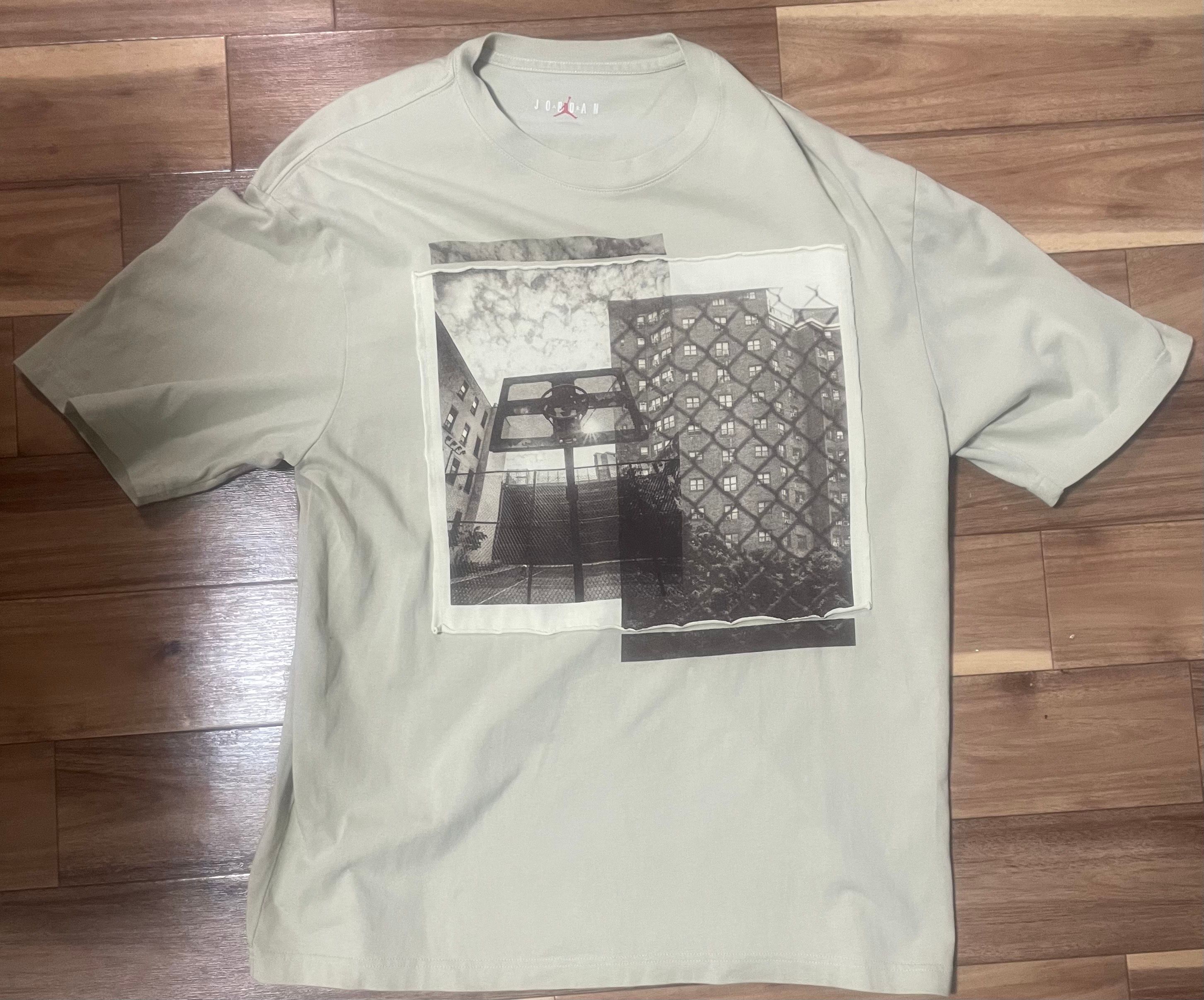 UNION x Jordan x Bephies Beauty Supply Men's T-Shirt "Beige"