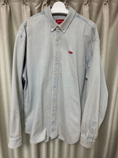 Supreme Small Box Shirt "Denim" (23SS)