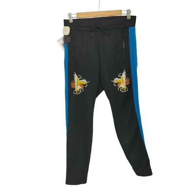 イーグル 刺繍 サイドライントラックパンツ【1141733432856】