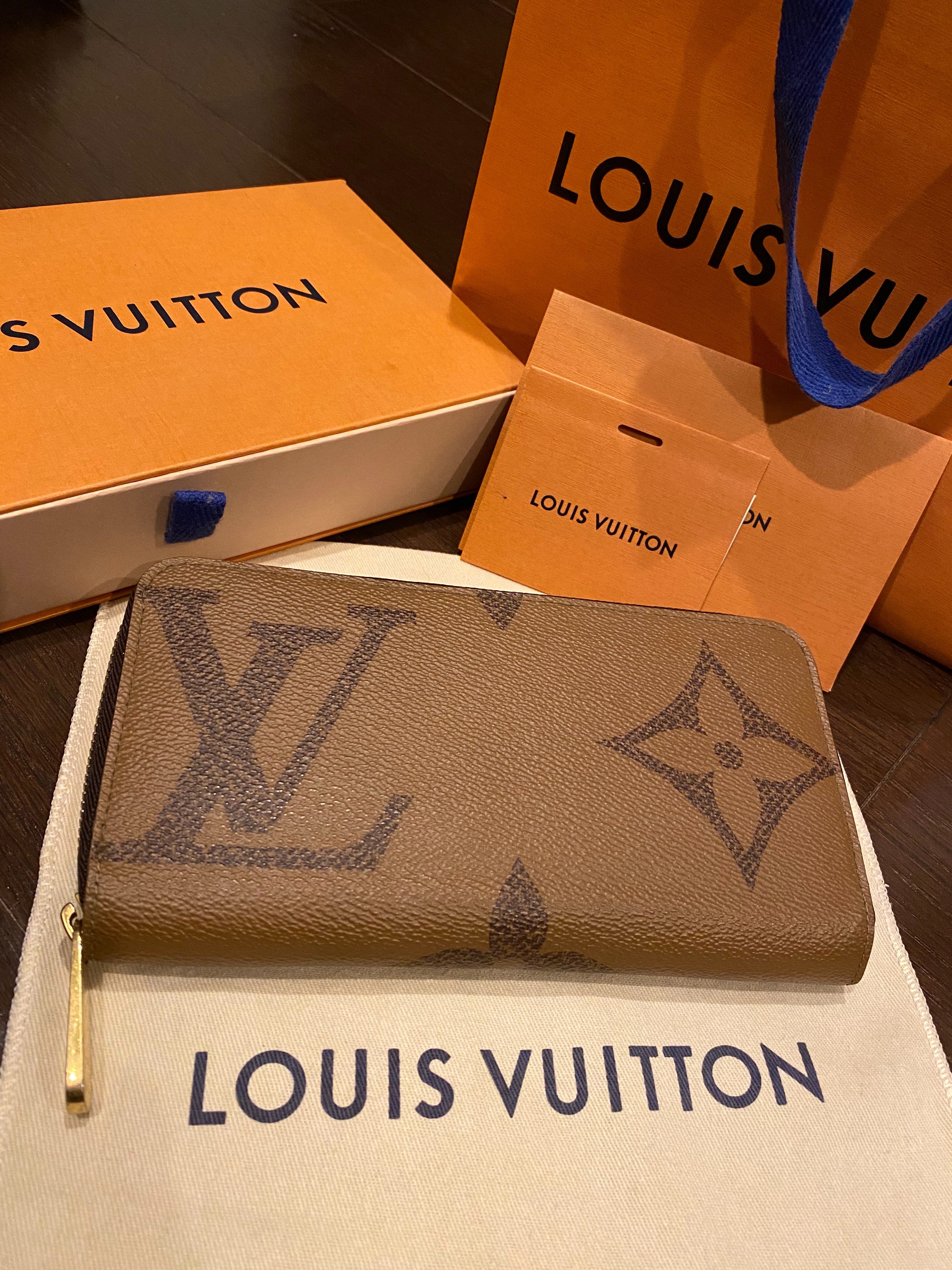Louis Vuitton Zippy Wallet Monogram Giant Reverse