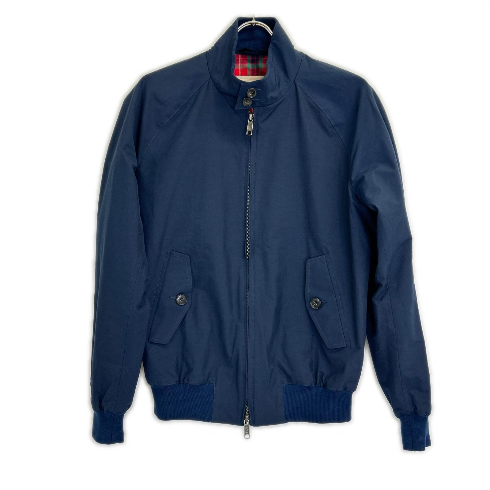 バラクータ 241MBRCPS0001 英国製 ネイビー スリムフィット G9 スイングトップ ハリントンジャケット 38