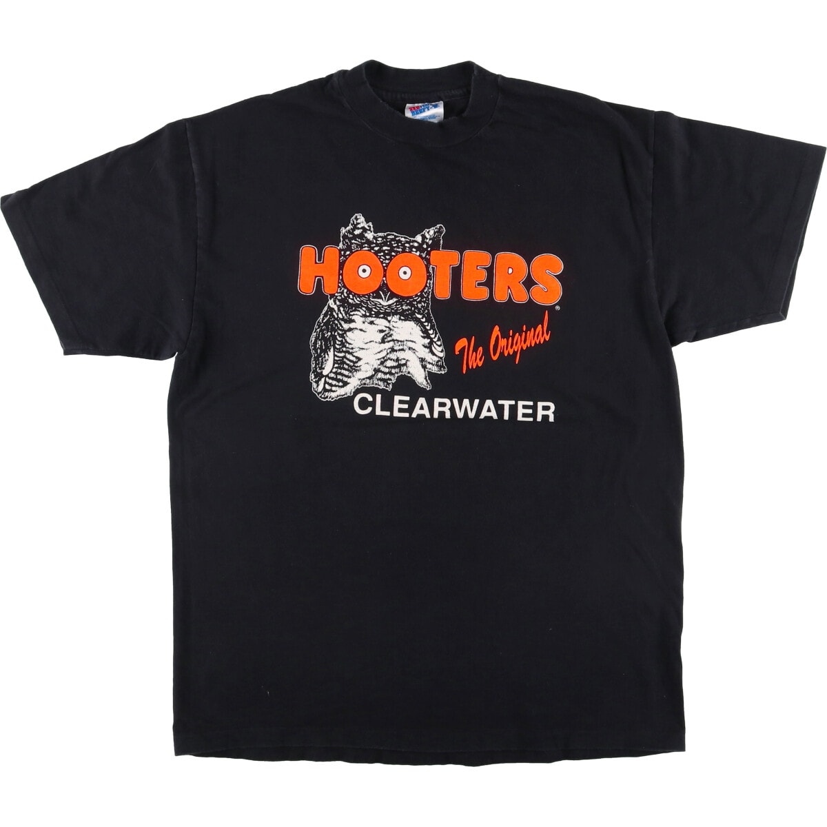 古着 90~00年代 ヘインズ Hanes HOOTERS フーターズ アドバタイジングTシャツ メンズL相当 ヴィンテージ/eaa544422