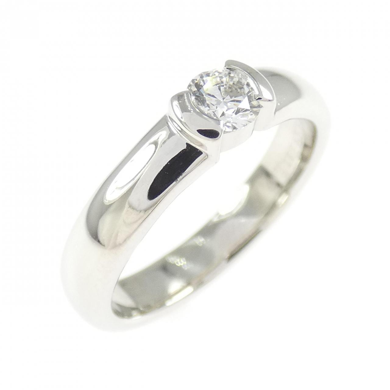 ティファニー ドッツ リング 0.19CT D VVS2 3EXT