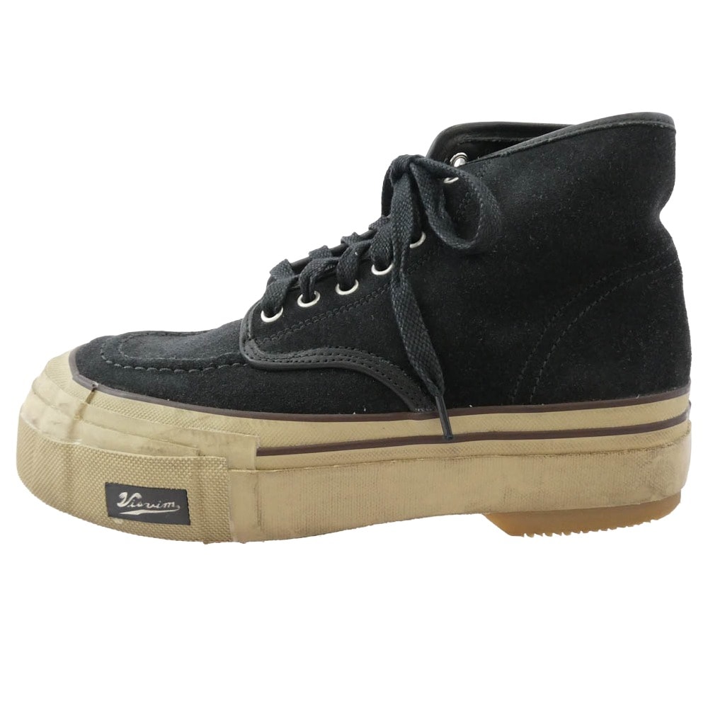 VISVIM ビズビム ブーツ 22SS 0122102002006 LISKAMM G.PATTEN-FOLK ハイカット シューズ ブーツ ブラック系 9【中古】