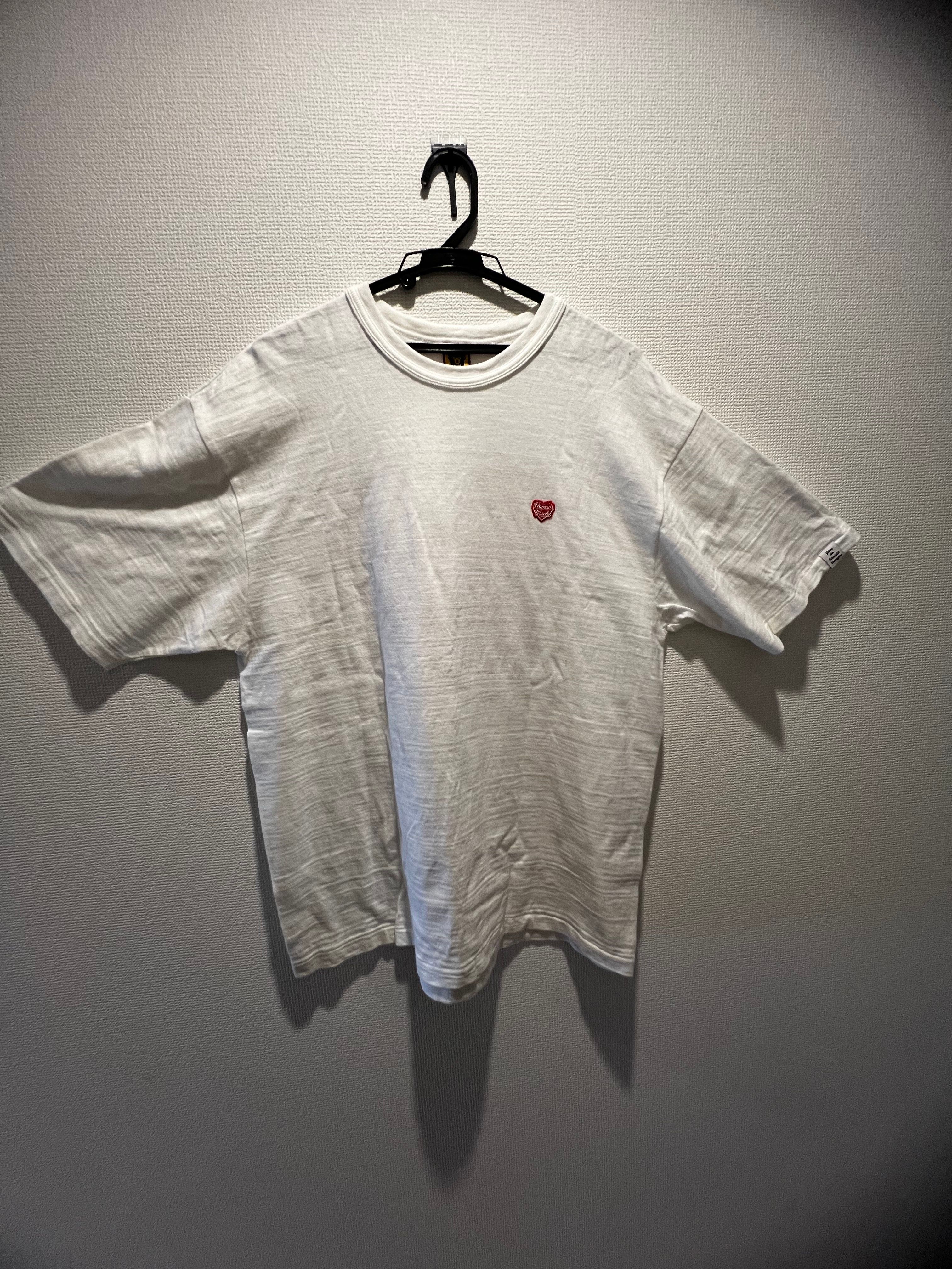 HUMAN MADE Heart Badge T-Shirt "White"