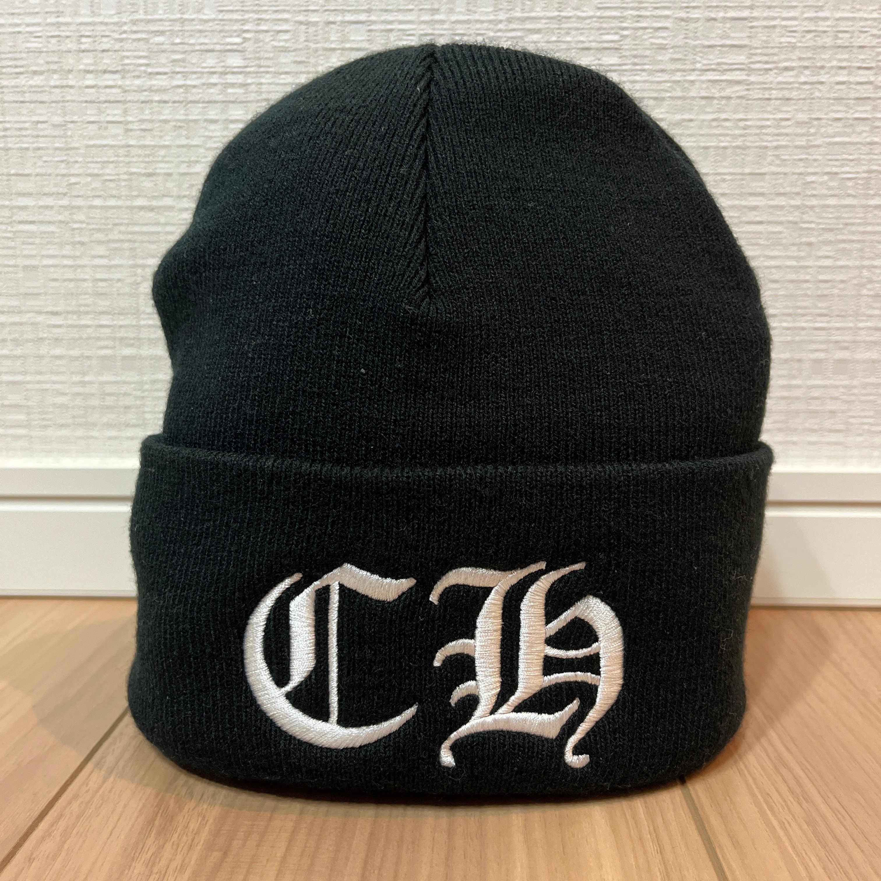 Chrome Hearts CH Logo Embroidery Beanie "Black"