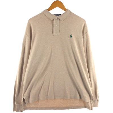 古着 ラルフローレン Ralph Lauren POLO by Ralph Lauren 長袖 ポロシャツ メンズL相当/eaa525978