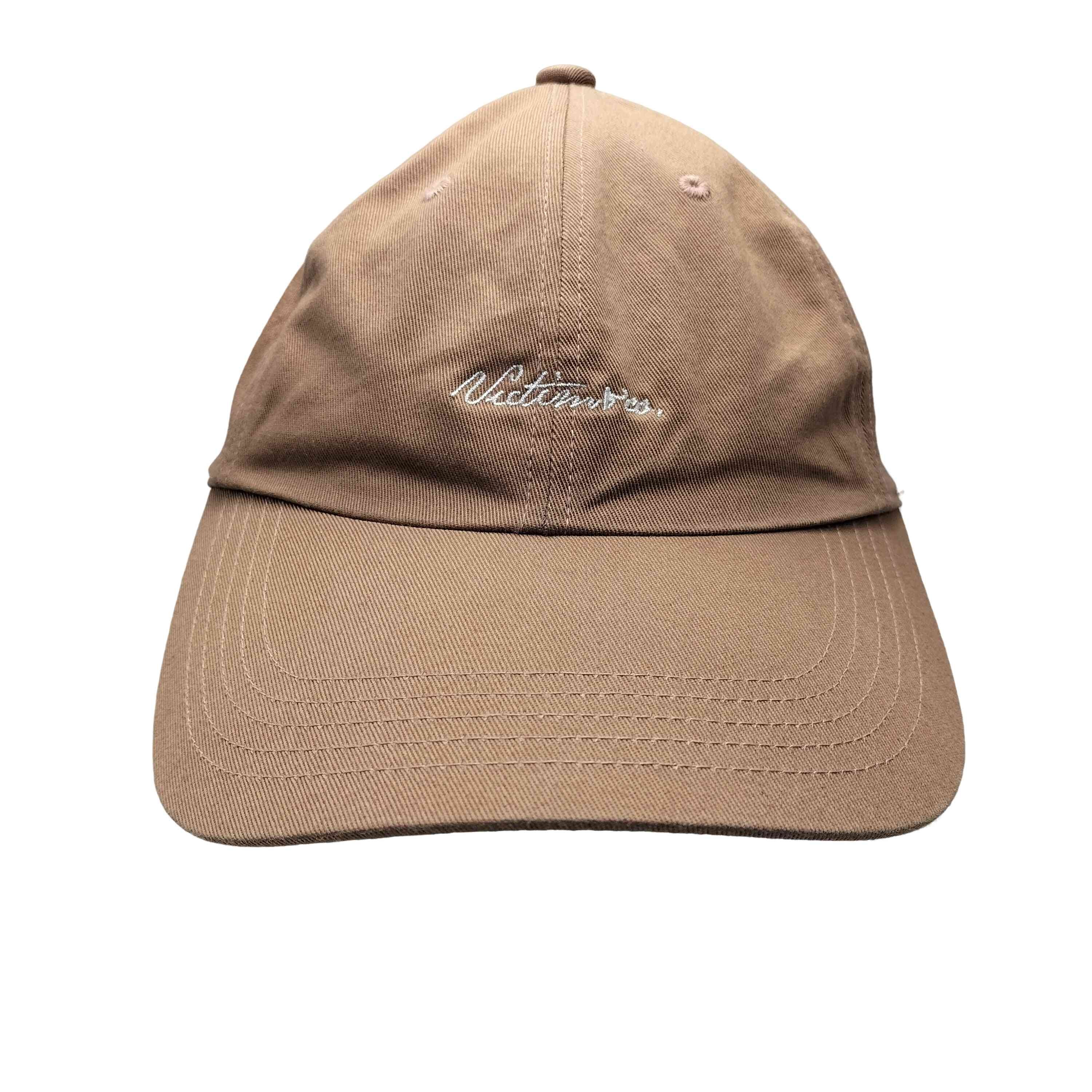 VICTIM&CO. コラボ ロゴ刺繍 6パネル キャップ 帽子【1140400640051】